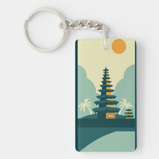 Porte-clés Bali Indonésie (Devant)