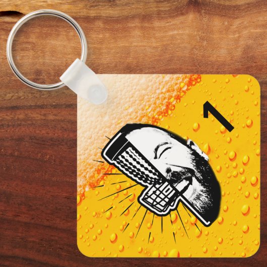 Porte-clés Balise Bert Basket Disk Golf Bag (Recto)