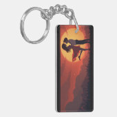 Porte-clés Balise de bagage rouge (Devant gauche)