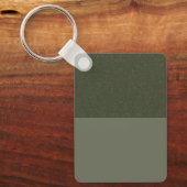 Porte-clés Balise de Porte - clé vert mousse à deux tons - pe (Recto)