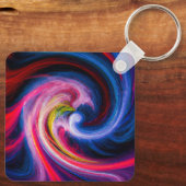 Porte-clés Balise de sac de golf du disque (Verso)