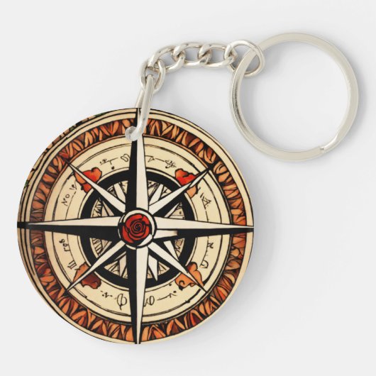 Porte-clés Baliss rose (Dos)