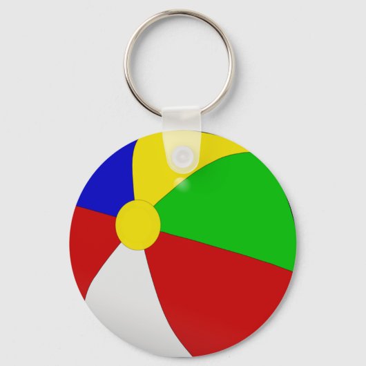 PORTE-CLÉS BALL DE PLAGE (Recto)