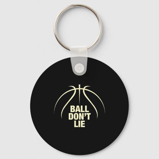 Porte-clés Ball Don't Lie Basketball (Recto)