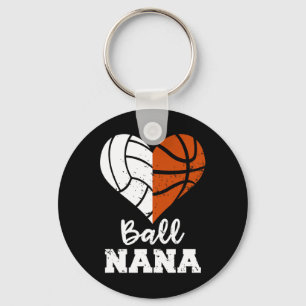 Porte-clés Ball Nana Fun Basket-ball Volley-ball Nana