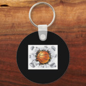Porte-clés Balle de basket-ball 1 (Recto)
