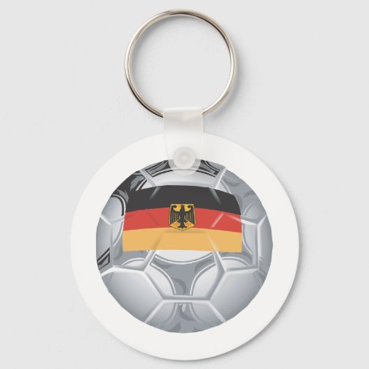 Porte-clés Balle de football en Allemagne (Recto)