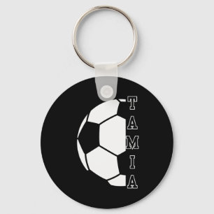 Porte-clés Balle de football personnalisée Awesome Sports pou