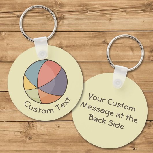 Porte-clés Balle de plage