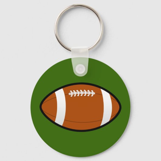 Porte-clés Balle de Rugby (Recto)
