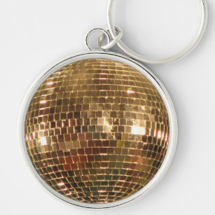 Porte-clés Balle Disco 2 en miroir