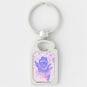 Porte-clés Ballerina Hippo Porte - clé Bonne danseuse de ball