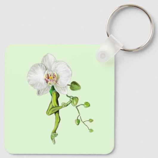 Porte-clés Ballerina Orchid Ballet Dancer Porte - clé (Dos)