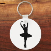 Porte-clés BALLERINA PIROUETTE EN POINTE (Danseur de ballet) (Recto)