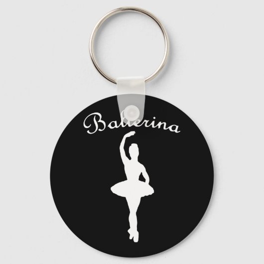 Porte-clés Ballerina Silhouette (Recto)