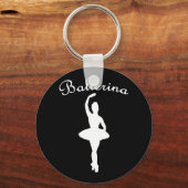 Porte-clés Ballerina Silhouette (Recto)