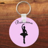 Porte-clés Ballerina Silhouette (Recto)