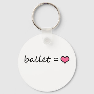 Porte-clés Ballet = amour