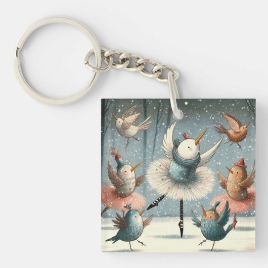 Porte-clés Ballet Birds (Devant)