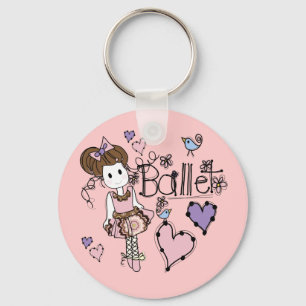 Porte-clés Ballet d'amour