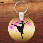 PORTE-CLÉS BALLET DANCER SILHOUETTE (Recto)