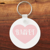 Porte-clés Ballet Love Danse Personnaliser Ctomizeus (Recto)