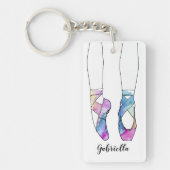 Porte-clés Ballet personnalisé Ballerina (Devant)