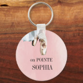 Porte-clés Ballet Slippers Pointe Personal Pink (Recto)