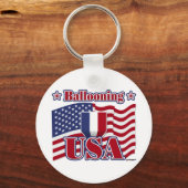 Porte-clés Balloking USA (Recto)