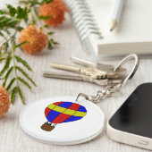 Porte-clés Ballon à air chaud (Devant Droit)