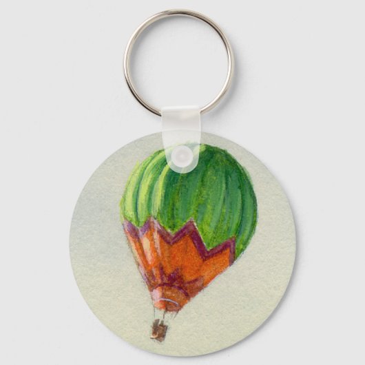 Porte-clés BALLON À AIR CHAUD par SHARON SHARPE (Recto)