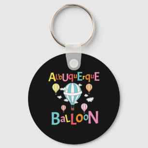 Porte-clés Ballon d'Albuquerque Nouveau-Mexique Montgolfière