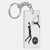 Porte-clés Ballon de basket (Devant gauche)