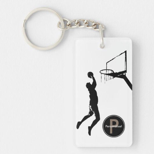 Porte-clés Ballon de basket (Devant)