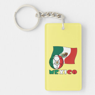 Porte-clés Ballon de football mexicain