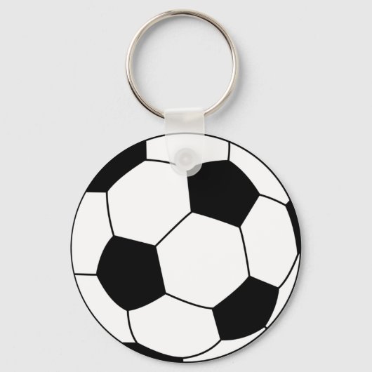 Porte-clés Ballon de football sportif (Recto)