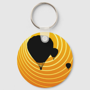 Porte-clés ballon de la scène du soleil