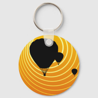 Porte-clés ballon de la scène du soleil