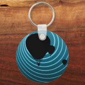 Porte-clés ballon de lune (Recto)