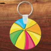 Porte-clés ballon de plage (Recto)