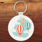 Porte-clés Ballons à air chaud (Recto)
