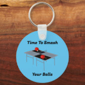 Porte-clés Ballons Drôle, Clavier Ping Pong (Verso)