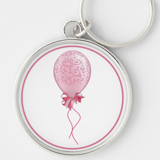 Porte-clés Ballons roses 2 (Devant)