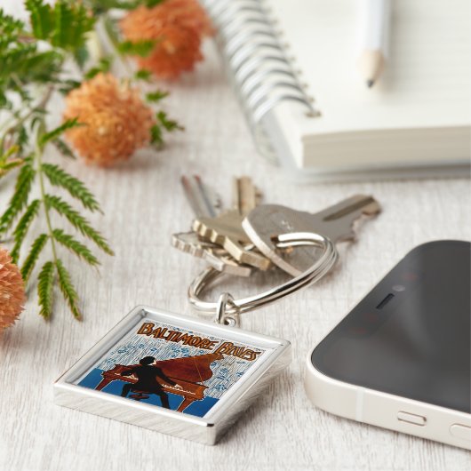 Porte-clés Baltimore Blues (Côté)