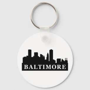 Porte-clés Baltimore Skyline