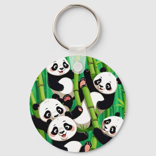 Porte-clés Bamboo Panda (Recto)