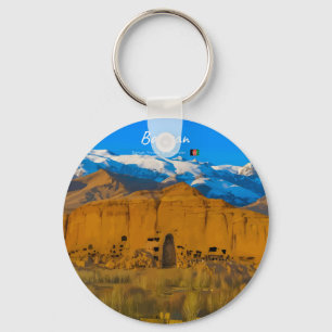 Porte-clés Bamyan, Afghanistan - Vallée de la falaise du Boud
