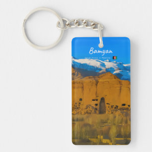 Porte-clés Bamyan, Afghanistan - Vallée des falaises de Boudd
