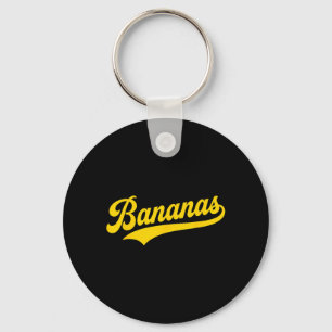 Porte-clés Banana Humour Rétro Bananes Clic Hommes Femmes Enf