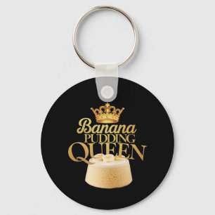 Porte-clés Banana Pudding Queen Design ultime pour dessert